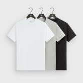 Kith 3-Pack Undershirt - White / Heather Grey / Black | Kith White / Heather Grey / Black
