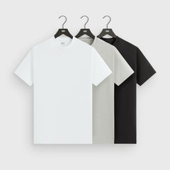 Kith 3-Pack Undershirt - White / Heather Grey / Black | Kith White / Heather Grey / Black