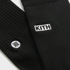 Kith Classics for Stance 2.0 Classic Crew Sock - Black | Kith Black
