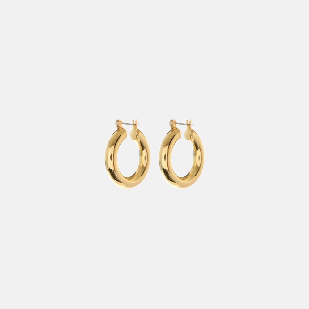 Luv AJ Baby Amalfi Hoop Earrings - Gold | Kith Gold