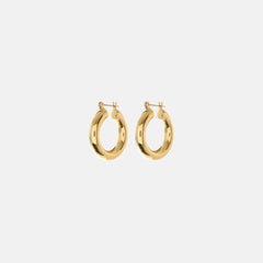 Luv AJ Baby Amalfi Hoop Earrings - Gold | Kith Gold