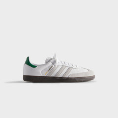 Kith Classics for adidas Originals Samba OG - White / Green | Kith White / Green