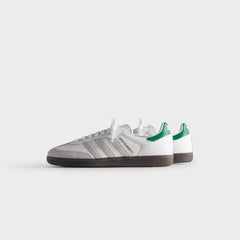 Kith Classics for adidas Originals Samba OG - White / Green | Kith White / Green