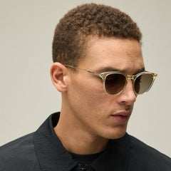 Kith for Modo Georgica Sunglasses - Crystal / Gold / Clear | Kith Crystal / Gold / Clear