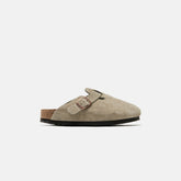 Birkenstock WMNS Boston Soft Footbed Suede - Taupe | Kith Taupe