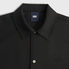 Kith Double Weave Coaches Jacket - Black | Kith Black
