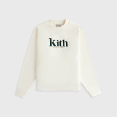 Kith Women Asher New York Crewneck - Sandrift | Kith Sandrift