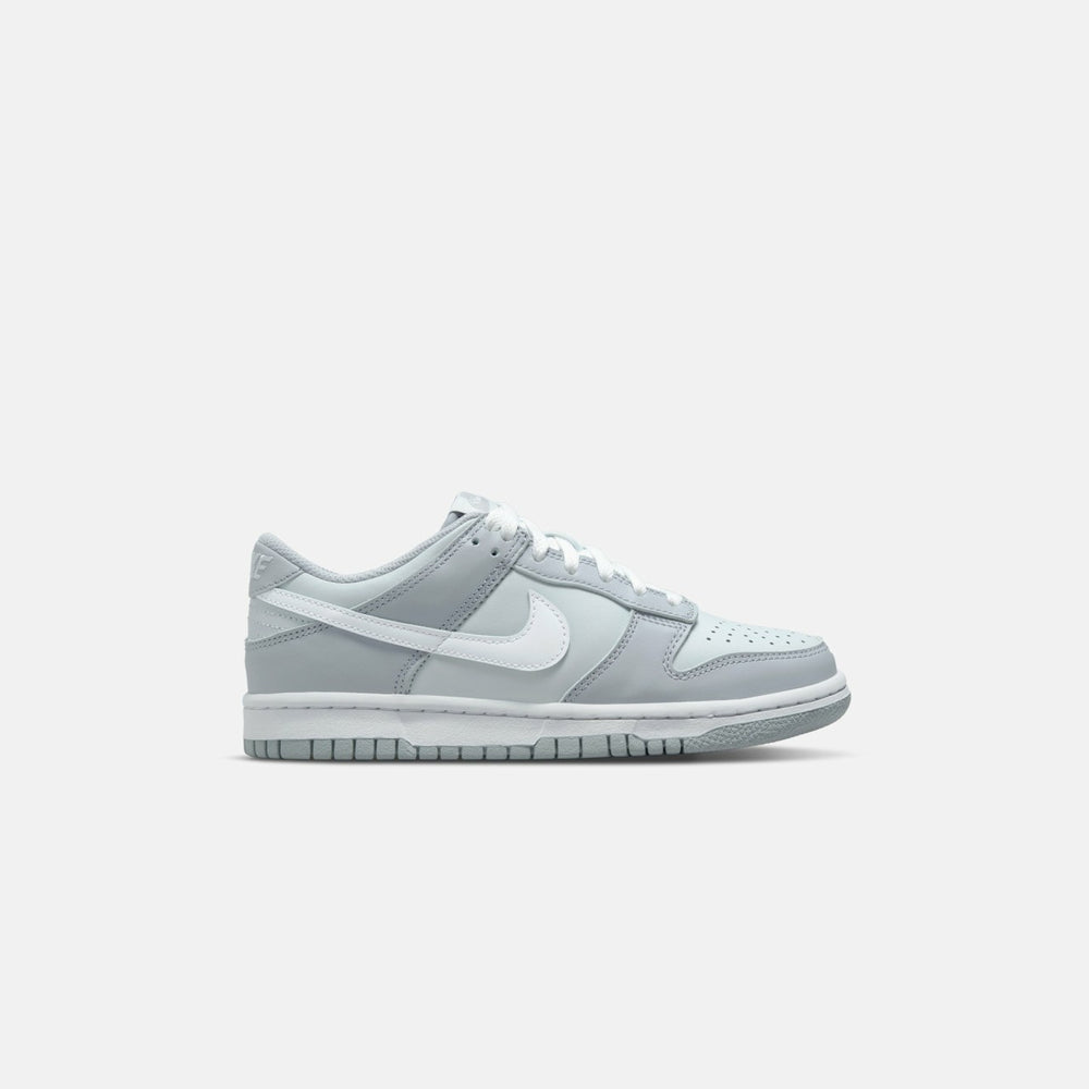 Nike GS Dunk Low - Pure Platinum / White / Wolf Grey | Kith Pure Platinum / White / Wolf Grey
