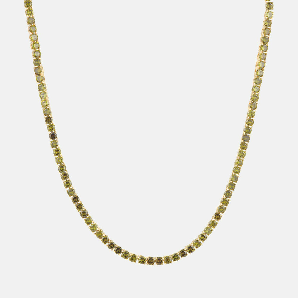 Crystal Haze Serena Necklace - Olive | Kith Olive
