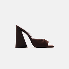 The Attico for Kith Devon Mule 115mm - Cacao | Kith Cacao