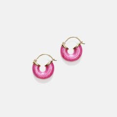 Anni Lu Petit Swell Hoop - Pink Lotus | Kith Pink Lotus