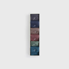 Kith Baby Palette 6-Pack Socks - Battleship | Kith Battleship