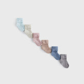 Kith Baby Palette 6-Pack Socks - Argon | Kith Argon
