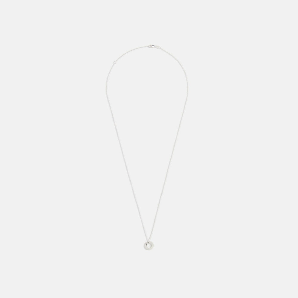 Le Gramme 1.1 Circle Pendant Brushed Silver 925 - Silver | Kith Silver