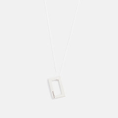 Le Gramme 3.4g Rectangle Pendant Polished Silver - Silver | Kith Silver