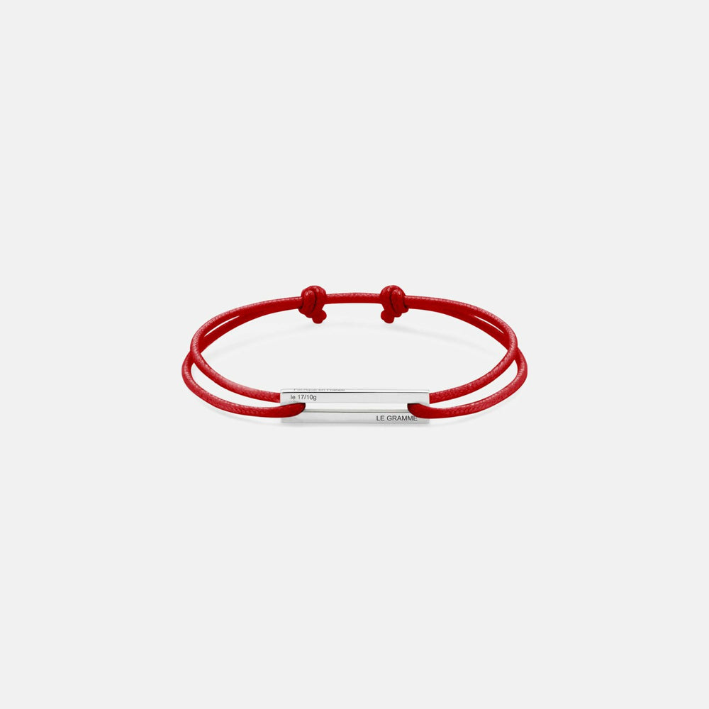 Le Gramme 1.7g Cord Bracelet - Red | Kith Red