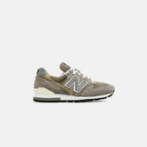 New Balance Made in USA 996 - Grey / Silver | Kith Grey / Silver