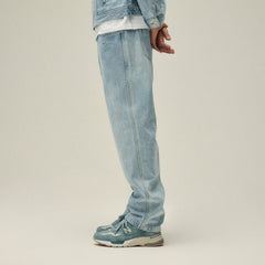Kith Centre Straight Jean - Light Indigo | Kith Light Indigo