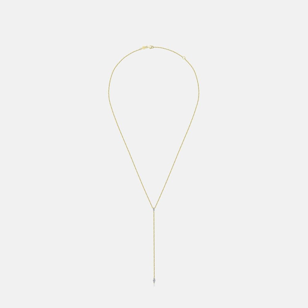 Isa Grutman Marquis Lariat Necklace 14K Gold - Yellow Gold | Kith Yellow Gold