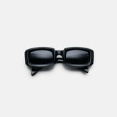 Jacques Marie Mage Runaway Frame Jet Lens Dark Gold Hardware - Black | Kith Black