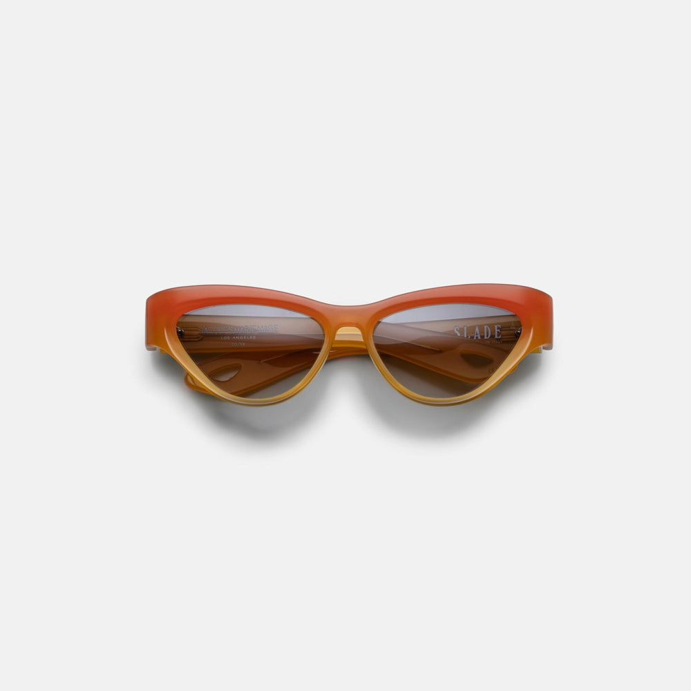 Jacques Marie Mage Slade Crush Frame Brandy Gradient Lens Silver Hardw | Kith Orange