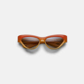 Jacques Marie Mage Slade Crush Frame Brandy Gradient Lens Silver Hardw | Kith Orange