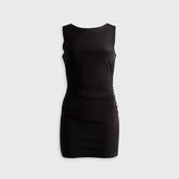 Norma Kamali Sleeveless Pickleball Mini Dress - Black | Kith Black