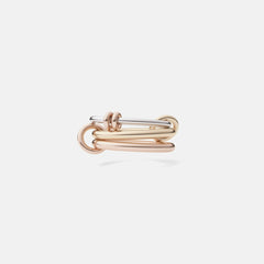 Spinelli Kilcollin Raneth MX 3 Link Ring - Silver / Yellow Gold | Kith Silver / Yellow Gold