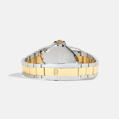 LAARVEE Silver & Golden Precision Steel - Black Bezel / Black Dial | Kith Black Bezel / Black Dial