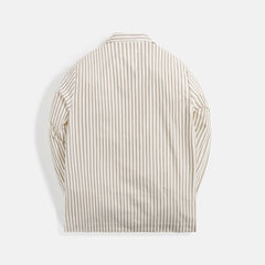 Tekla Poplin Long Sleeve Pajama Shirt - Hopper Stripes | Kith Hopper Stripes