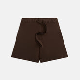 Tekla Poplin Pajama Shorts - Coffee | Kith Coffee