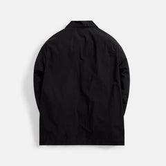Tekla Poplin Long Sleeve Pajama Shirt - Black | Kith Black