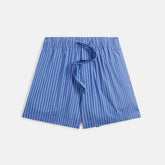 Tekla Poplin Pajama Shorts - Boro Stripes | Kith Boro Stripes