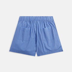 Tekla Poplin Pajama Shorts - Boro Stripes | Kith Boro Stripes