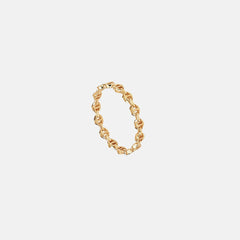 Hoorsenbuhs Micro Dame I Tri-Link Ring - Yellow Gold | Kith Yellow Gold