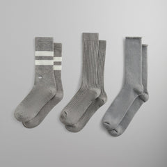 Kith Three Pack Mixed Cotton Socks - Multi | Kith Multi