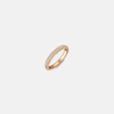 VL Cepher Perpes Ring with Pave Diamonds - Rose Gold | Kith Rose Gold