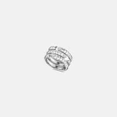 VL Cepher Vuoto Triple Band Ring - White Gold | Kith White Gold