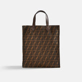 WGACA Fendi Zucca Vertical Tote - Brown | Kith Brown