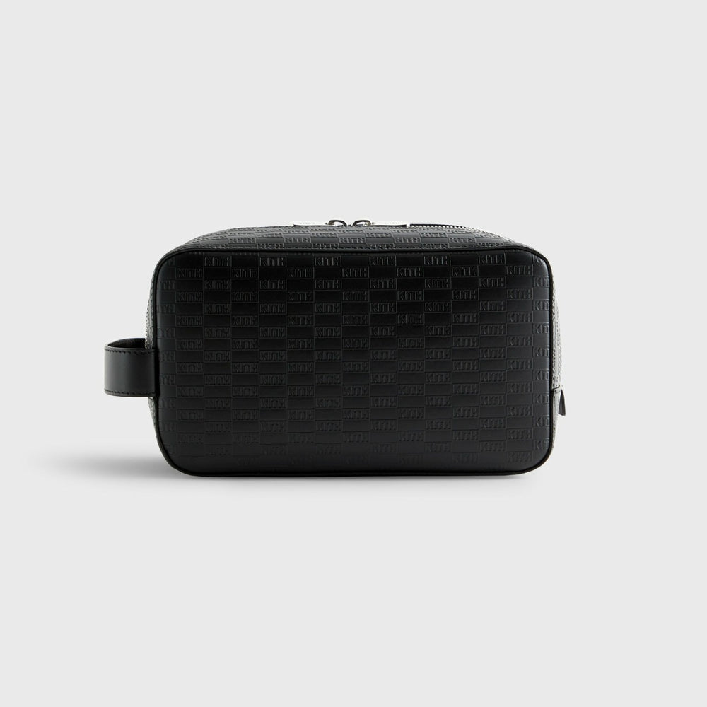 Kith Monogram Dopp Kit - Black | Kith Black