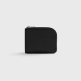 Kith Monogram Half Zip Wallet - Black | Kith Black
