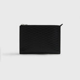 Kith Monogram Zipper Pouch - Black | Kith Black