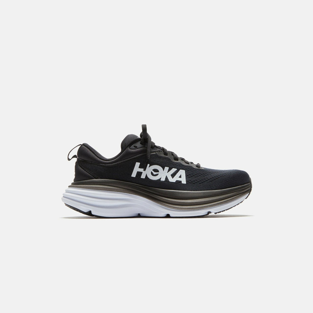 HOKA WMNS Bondi 8 - Black / White | Kith Black / White