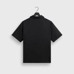 Kith Silk Cotton Thompson Camp Collar Shirt - Black | Kith Black