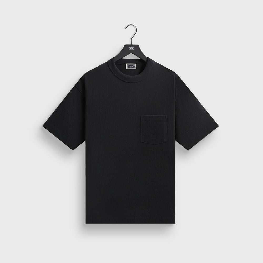 Kith Leonard Pocket Tee - Black | Kith Black