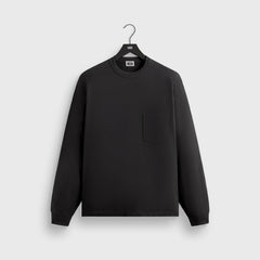 Kith Long Sleeve Leonard Pocket Tee - Black | Kith Black