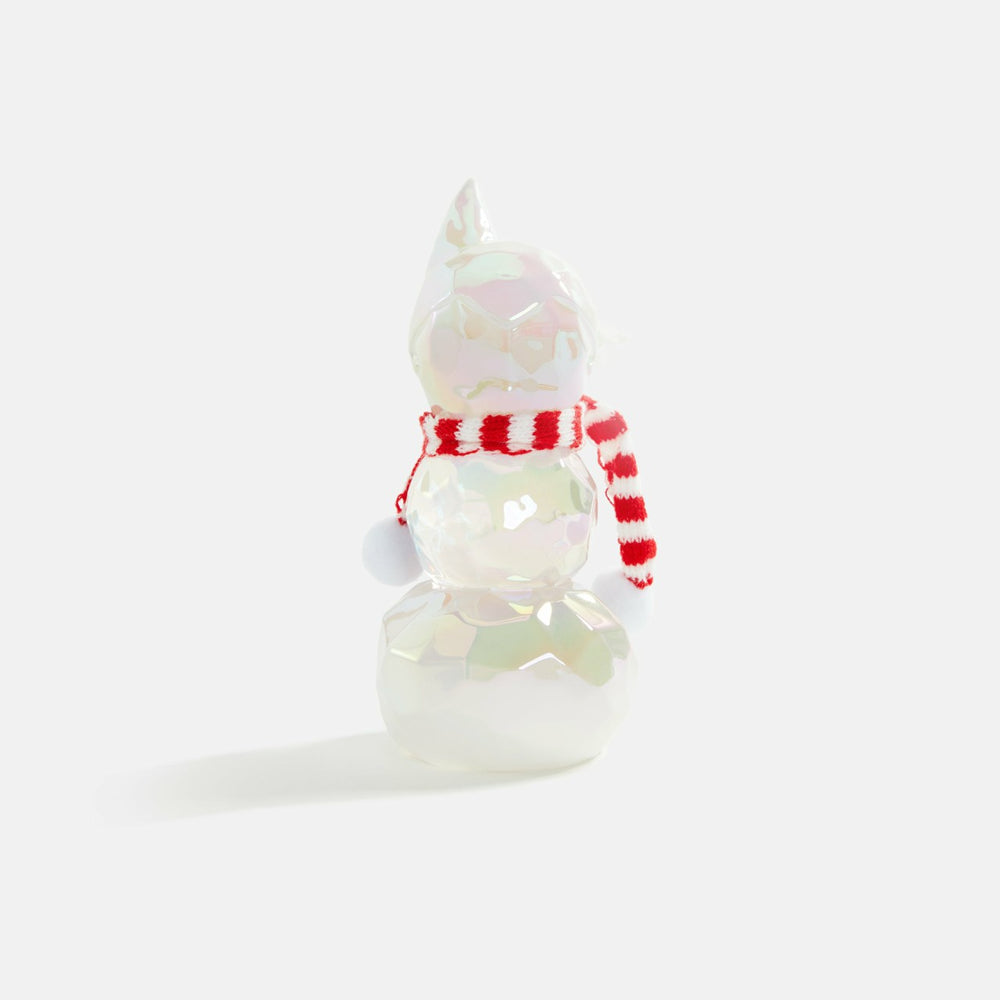 ToyQube 6” Clear Snowman - Icy | Kith Icy