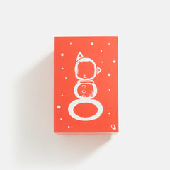 ToyQube 6” Clear Snowman - Icy | Kith Icy