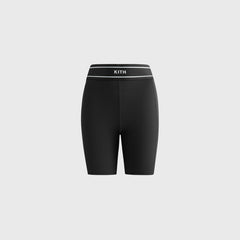 Kith Women Lana Biker Short - Black | Kith Black