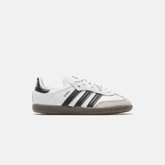 adidas TD Samba OG - Cloud White / Core Black / Gum | Kith Cloud White / Core Black / Gum